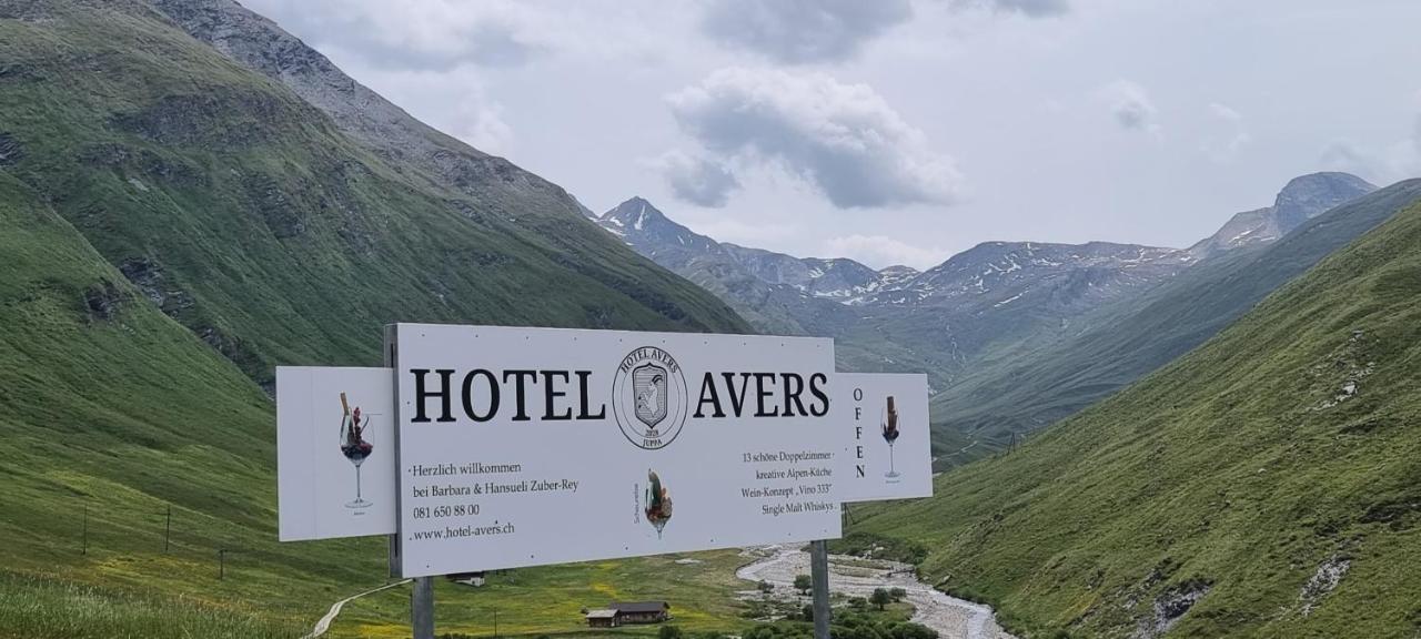 Hotel Avers Am Bach Eksteriør billede
